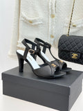 CC 2026 Peep-Toe Sandals 100 Sheepskin