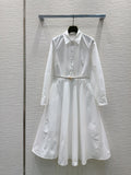 Gucci 2025 Shirt Dress White Cotton