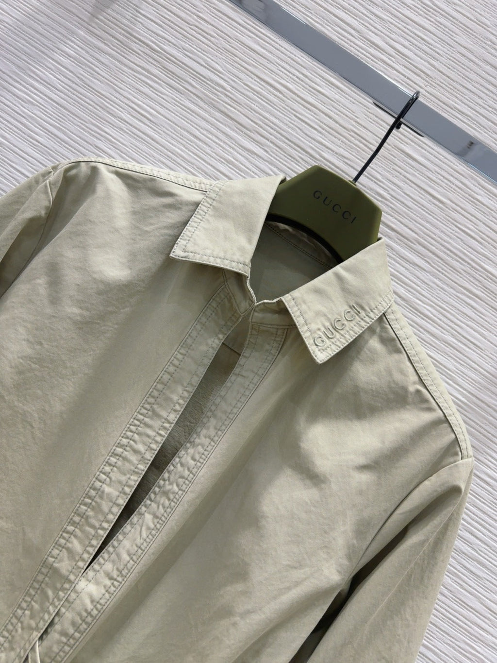 Gucci 25 Shirt Green Cotton