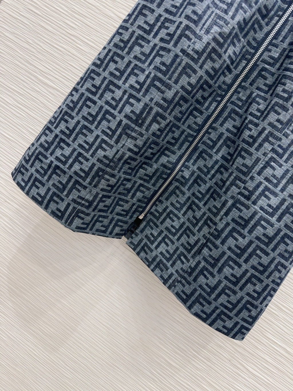 Fendi 25 Dress Blue Cotton