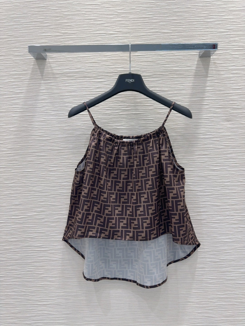 Fendi 25 Suit Brown Polyester Fiber