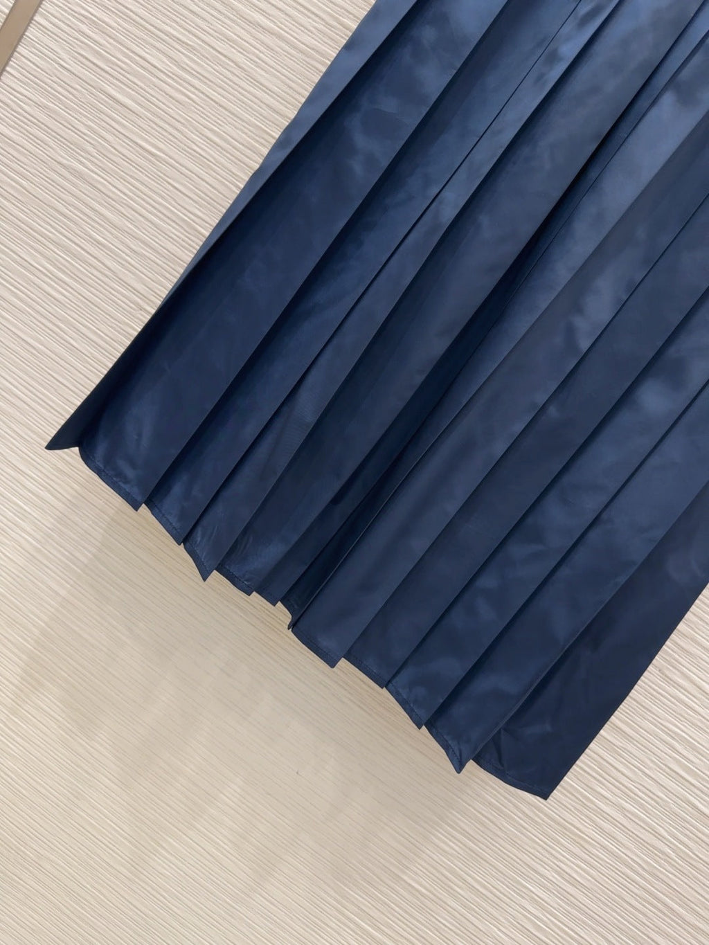 Prada 2025 Shirt Dress Navy Blue Polyester