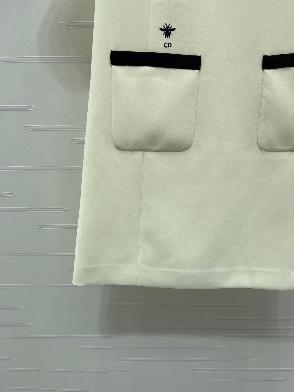 Dior 2026 Dress Cream Black Cotton Polyester