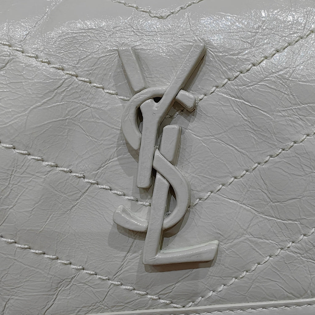 YSL Niki Baby Bag Light Beige Calfskin 338902
