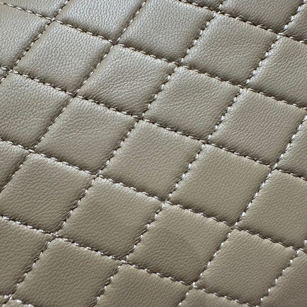 YSL Gaby Vanity Bag 18 Neutral Beige Quilted Calfskin