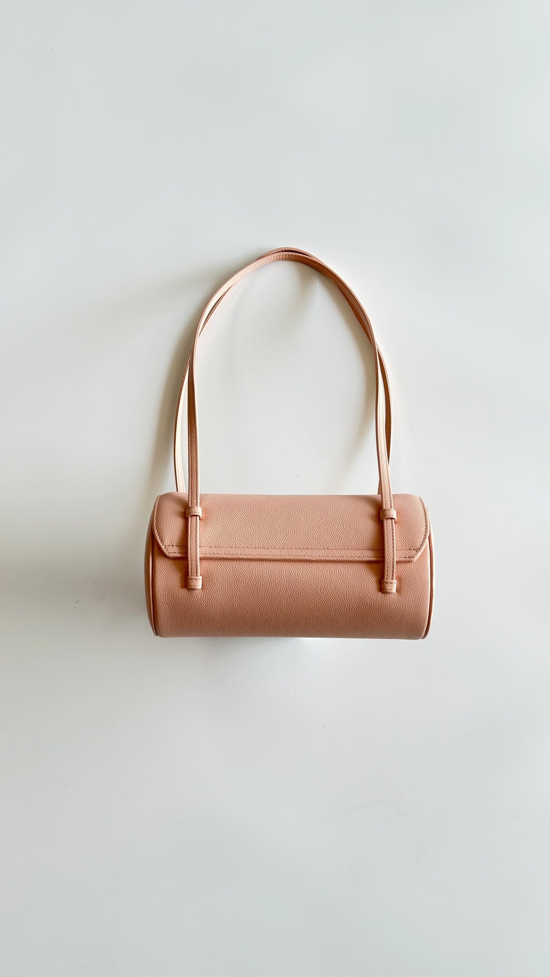Chanel 2026 Bowling Ball Cylinder Bag Pink Caviar Leather