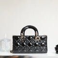 CD Lady D-Joy Black Patent Leather
