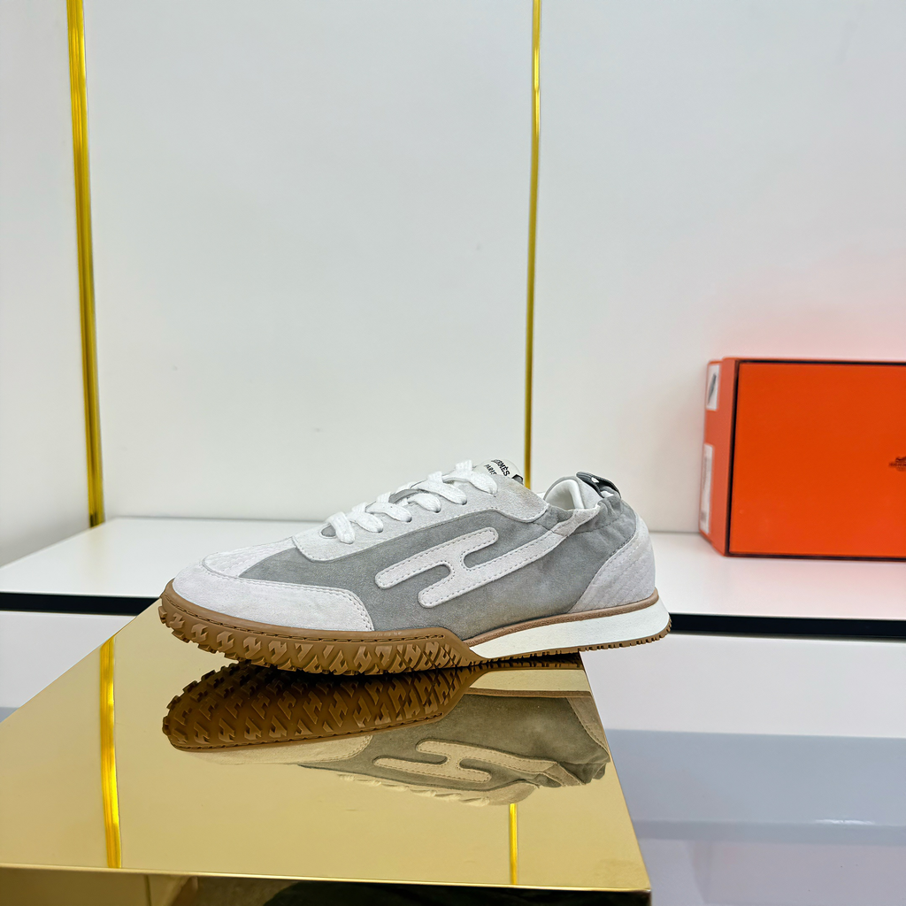 HM 2026 Casual Sneakers Gray Suede 667359
