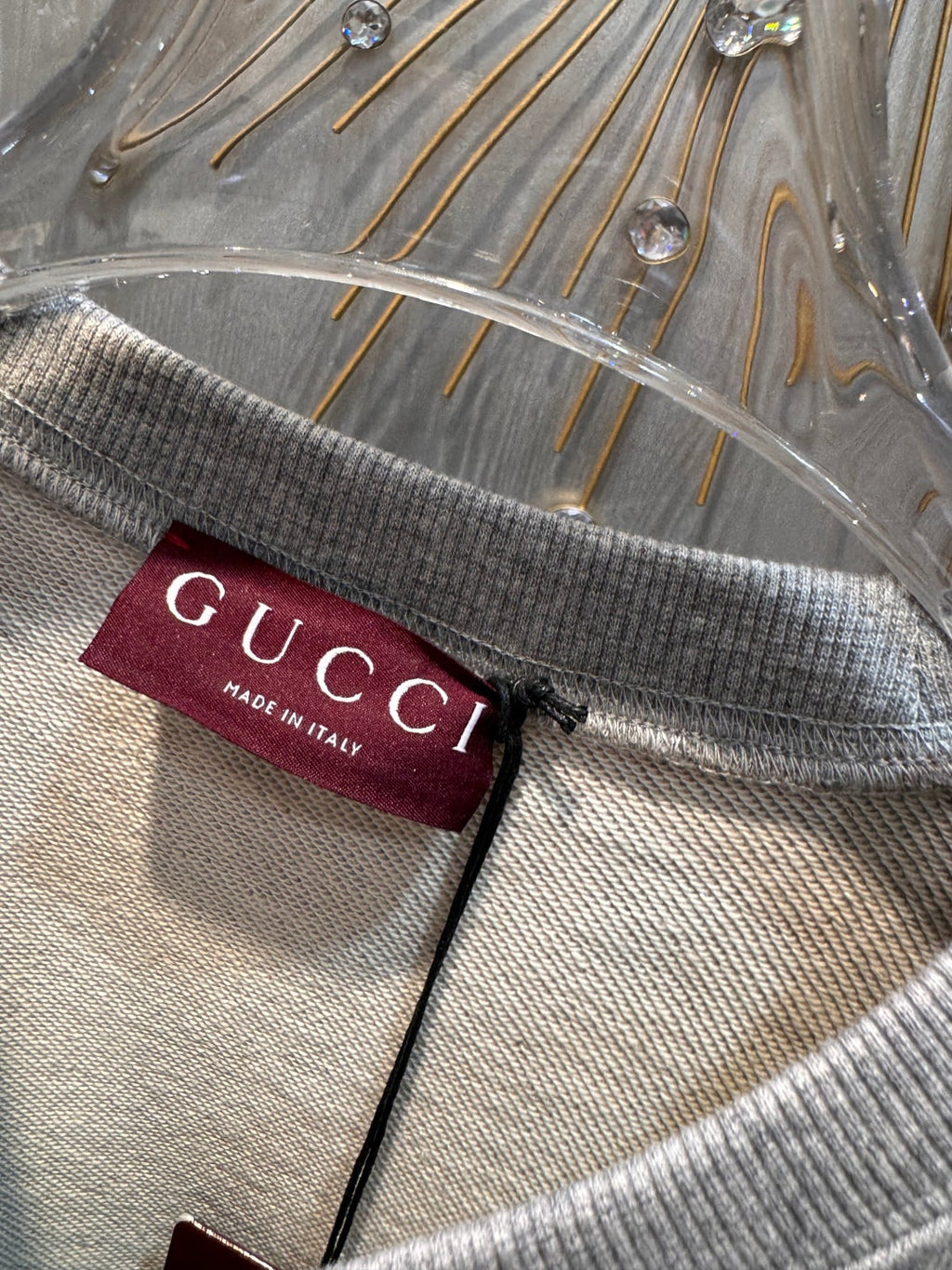 GG 25 Sweatshirt Grey Cotton 0023
