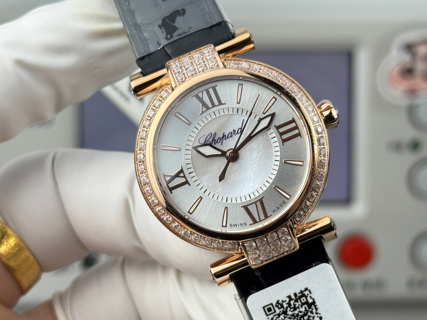 Chopard Imperiale 29mm Pink Gold Case Diamond Bezel