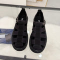 Prada 2026 Sandal Black Fabric Rubber 715624