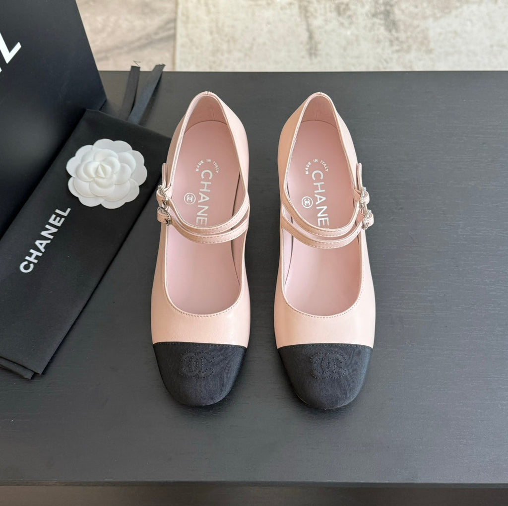 CC 25C Mary Jane Pink Sheepskin 212990