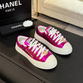 BIG-HEAD COOKIE SHOES IN MAGENTA PURPLE LAMBSKIN