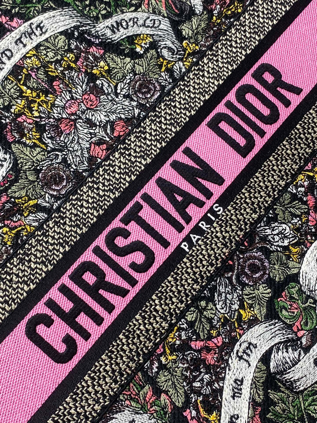 Dior 2026 Around The World Tote Bag Canvas 542528