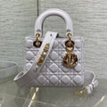 Dior 2026 Mini Lady Dior Bag Light Purple Lambskin 267705
