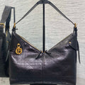 Dior 2025 Voyage Bag 34cm Black Grained Calfskin 267755