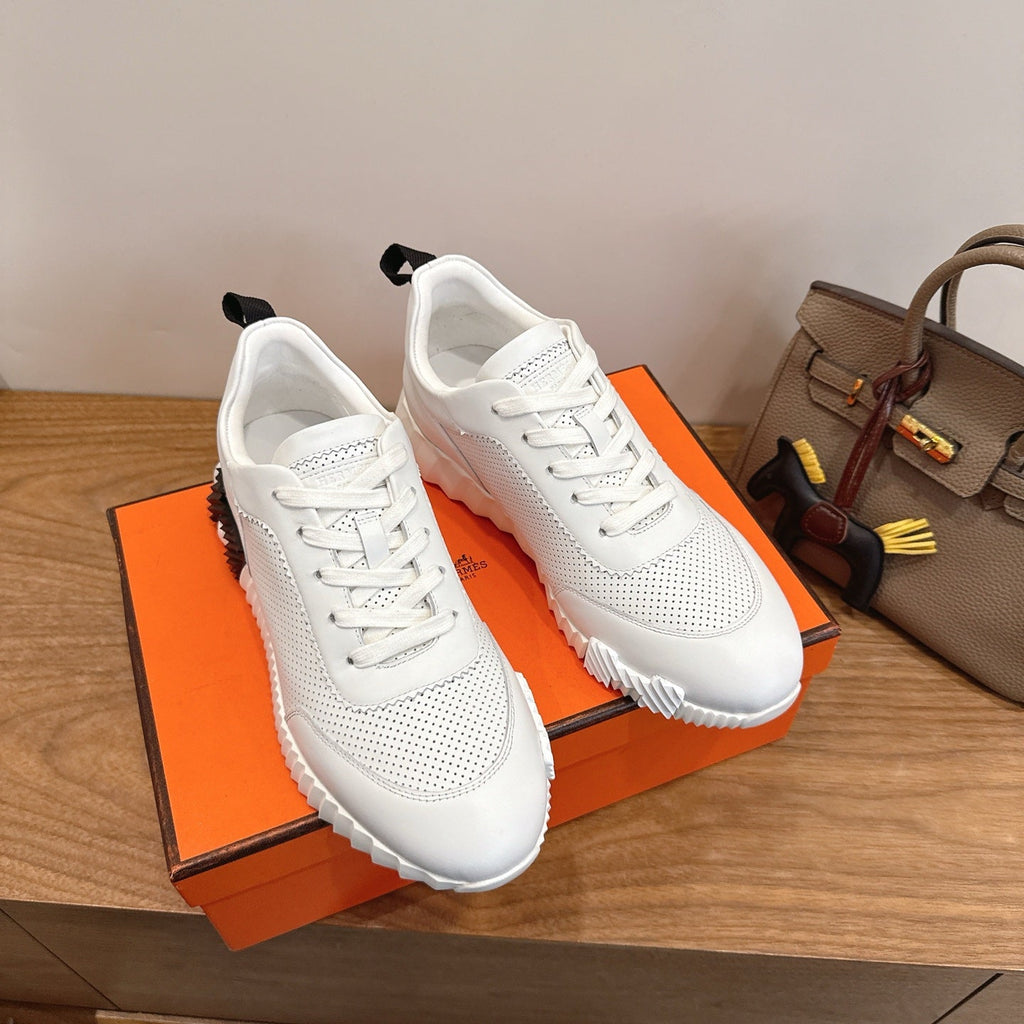 HM 26ss Sneakers White Leather 638575