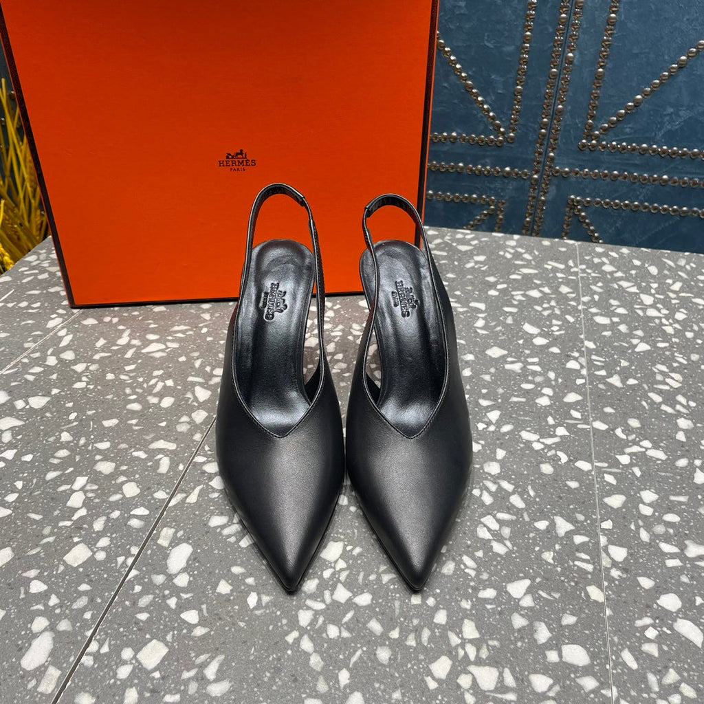 HM Intime 70 Pump Black Lambskin 962935