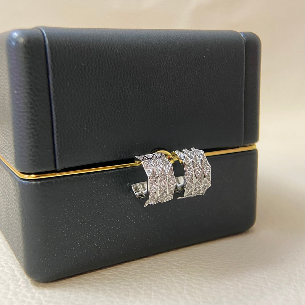 Graff New Diamond-Encrusted Stud Earrings