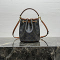 CELINE TEEN CLARA 19 BAG BLACK BROWN CALFSKIN