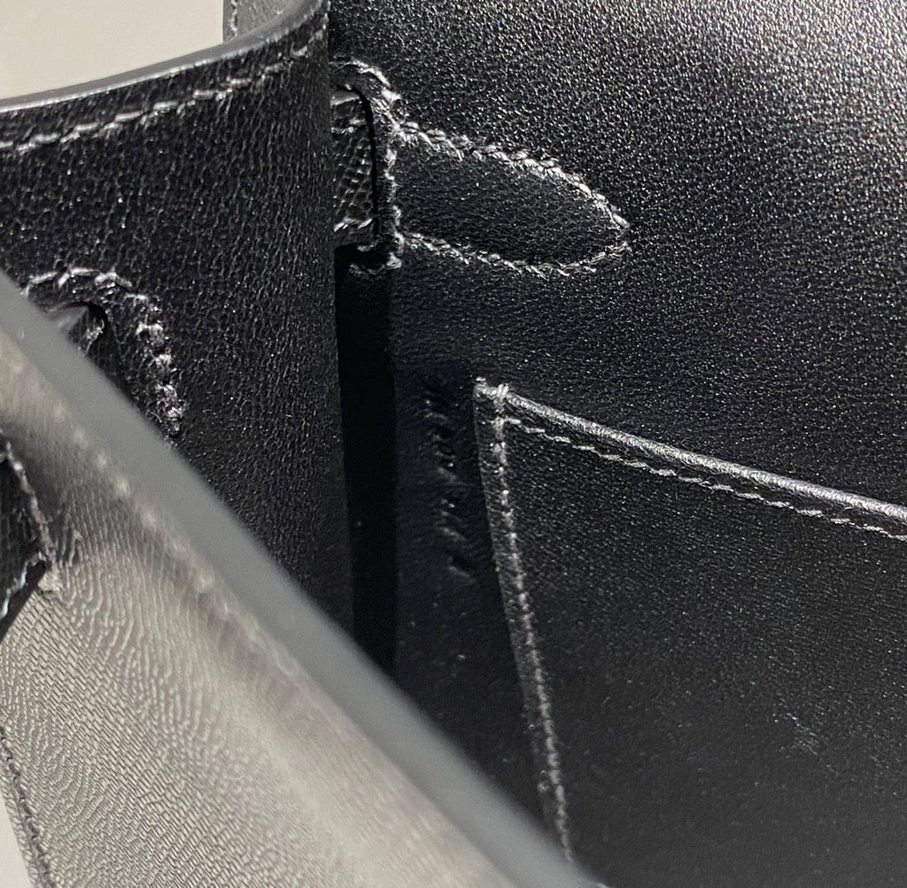 HM Kelly Elan 27cm Black Leather Shw