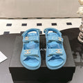 CC 25 Dad Deals Sandals Sky Blue Patent Leather 237588
