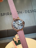 Cartier Bleu Balloon 33mm Pink Gold White Dial