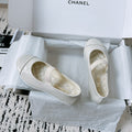 CC Mary Janes 15mm In White Patent Leather 144722