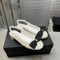 slingbacks flat white bowl glitter sequins