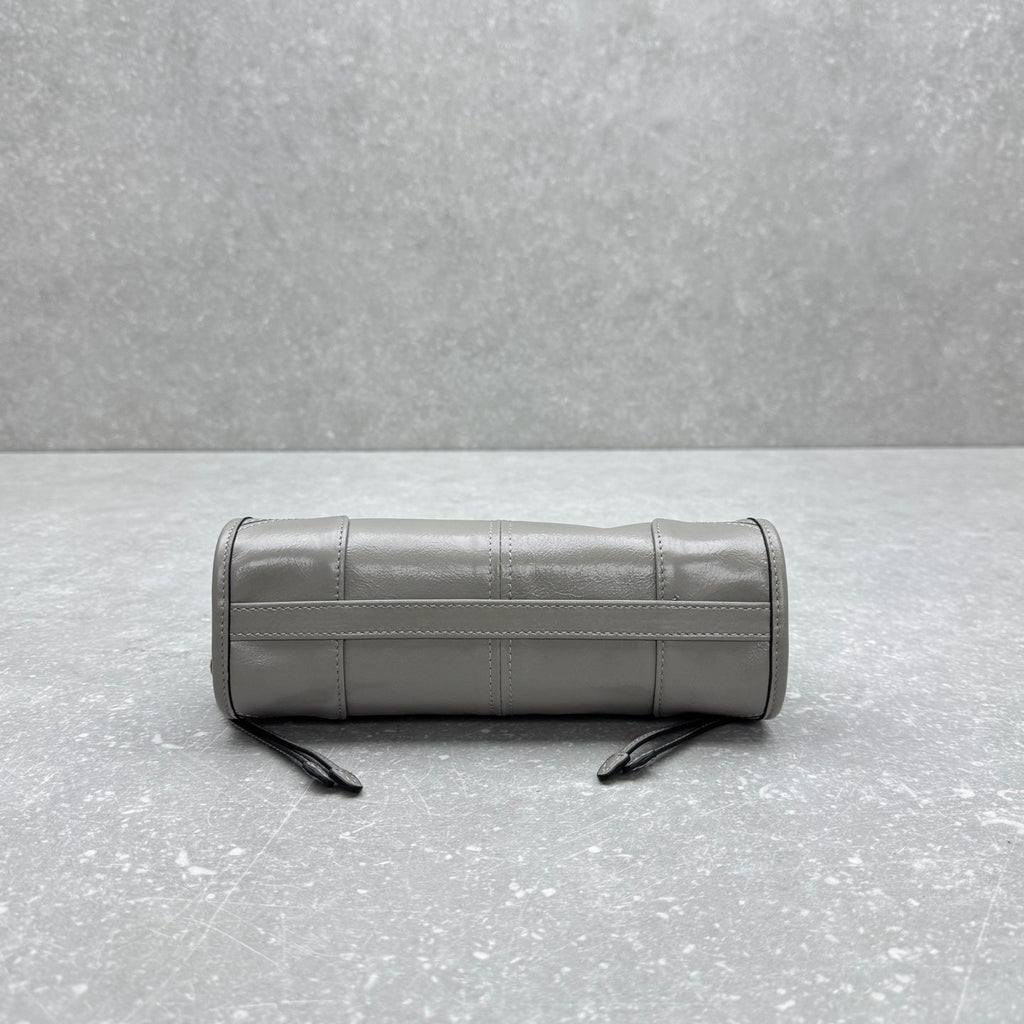 Prada 2026 Bonnie Bag 24cm Gray Leather