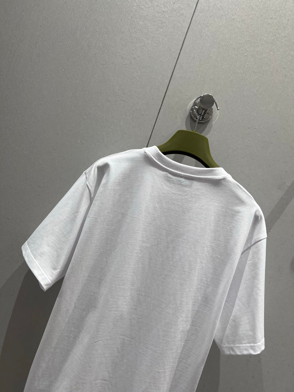 Gucci 25 Anchor Print Short-sleeved T-shirt White Red Cotton