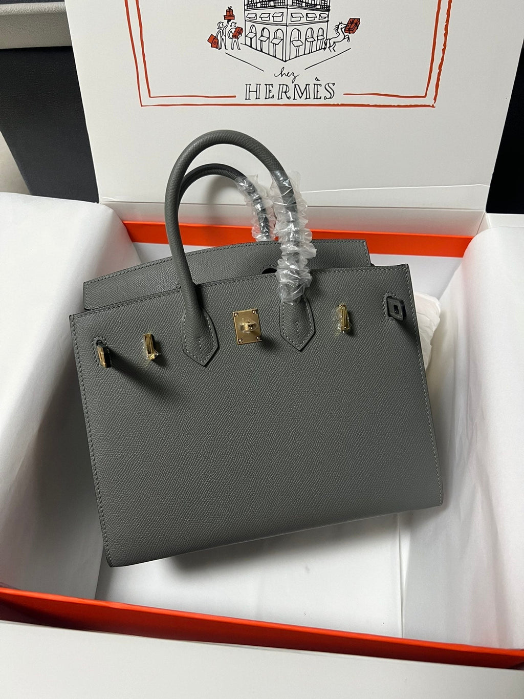 HM BIRKIN SELLIER GIRS ETAN EPSOM LEATHER GOLD HARDWARE