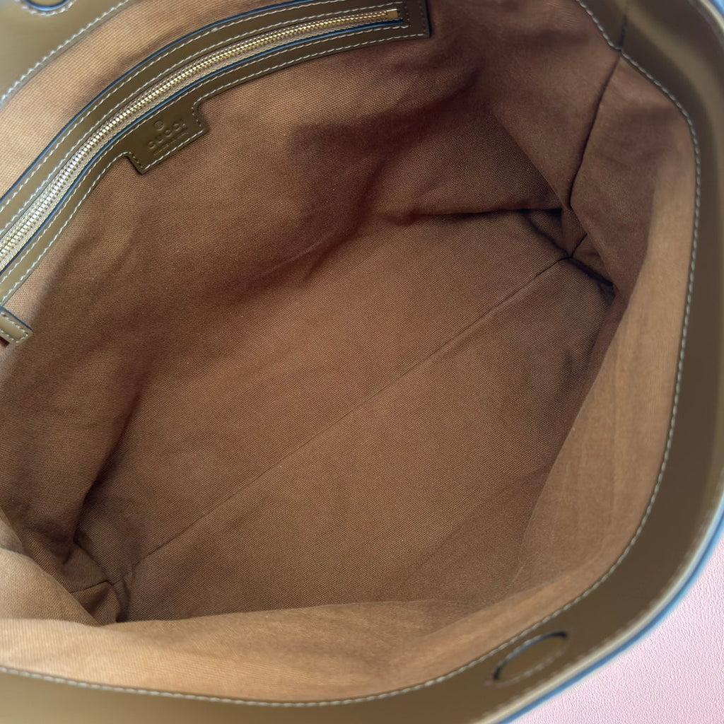Gucci 2026 Beatrix Bag 35cm Brown Suede 277479