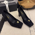 Chanel 2026 High Heel Pump Black Suede 547929
