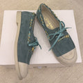 CC 26 Mocassin Loafer Blue Suede 588897