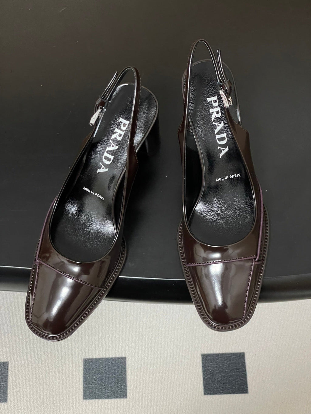PRA 26SS Slingback 70 Chocolate Brown Cowhide 593845