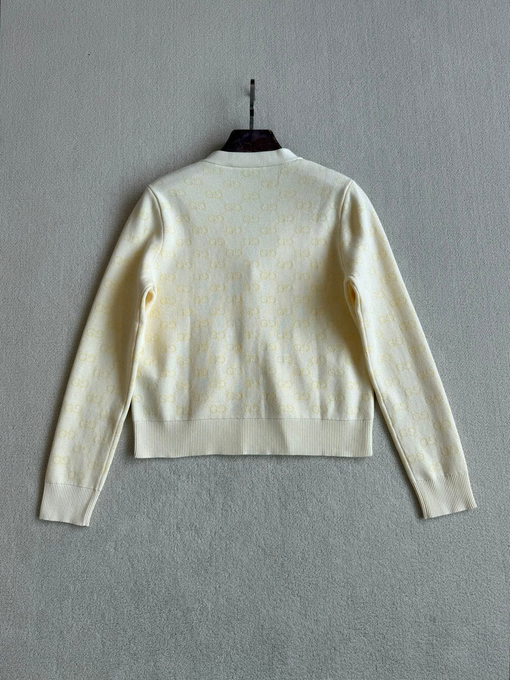 GG 25 Cardigan Light Yellow Wool 0031