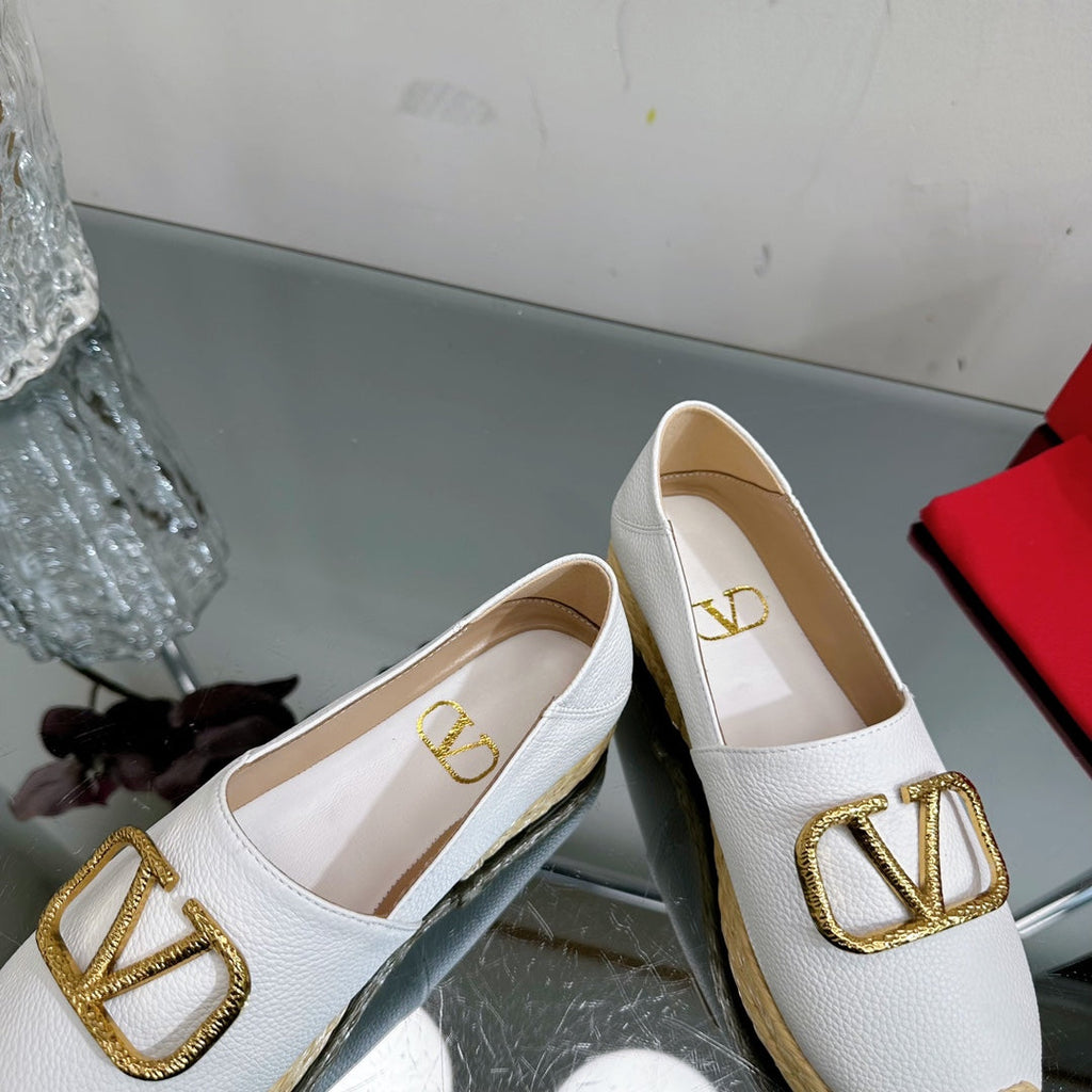 Vlogo Signature Loafer White Leather