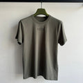 Gucci 2025 Embroidered Jersey T-shirt Dark Green Cotton