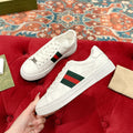 GG Ace Sneaker White Monogram Empreinte Calfskin