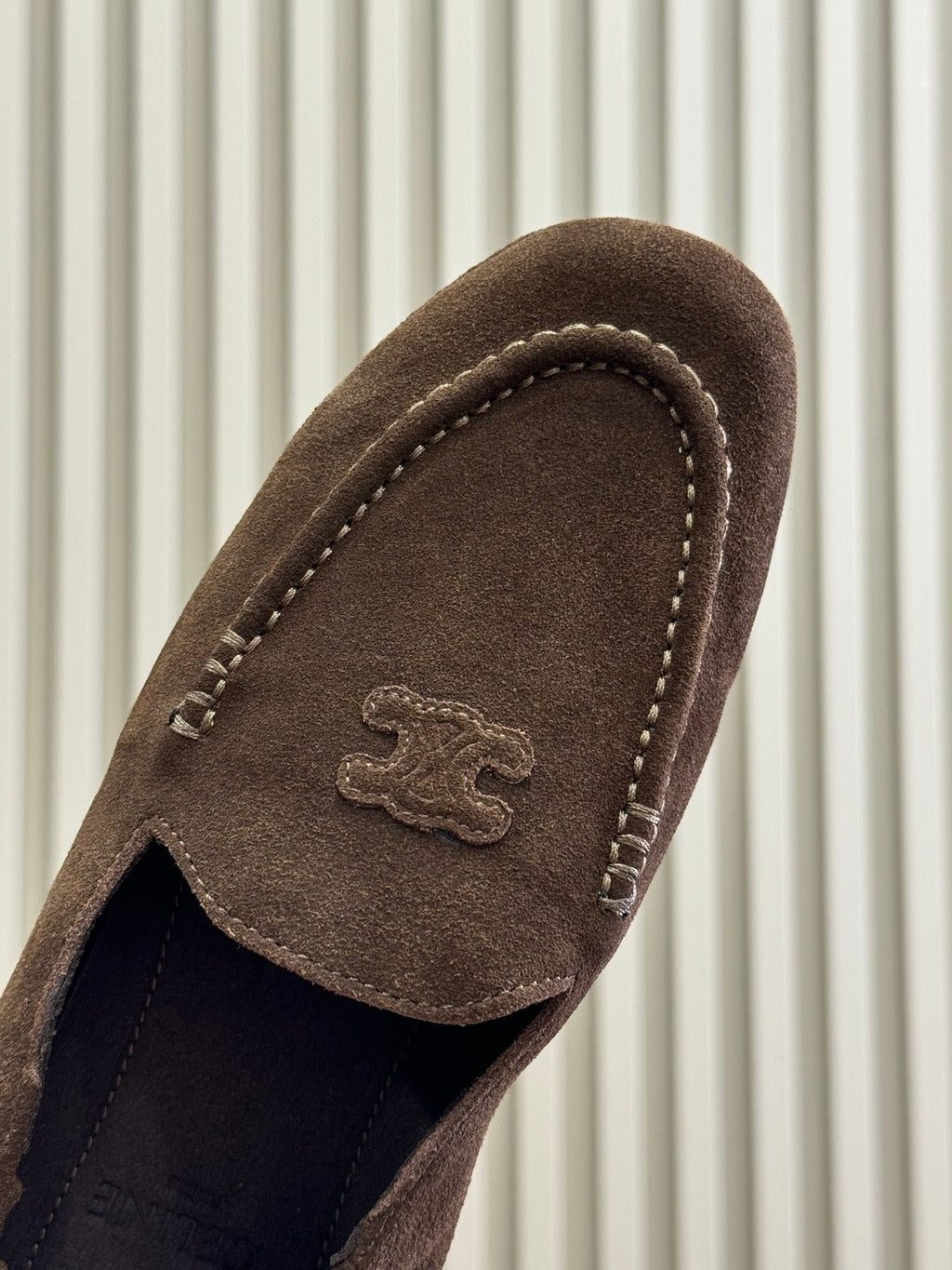 Celine 2026 Adam Loafer Brown Suede 467649