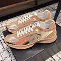 CLASSIC SNEAKERS IN PERU BROWN SHEEPSKIN AND SUEDE