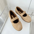 CC 25 Ballet Flats Beige Suede 411484