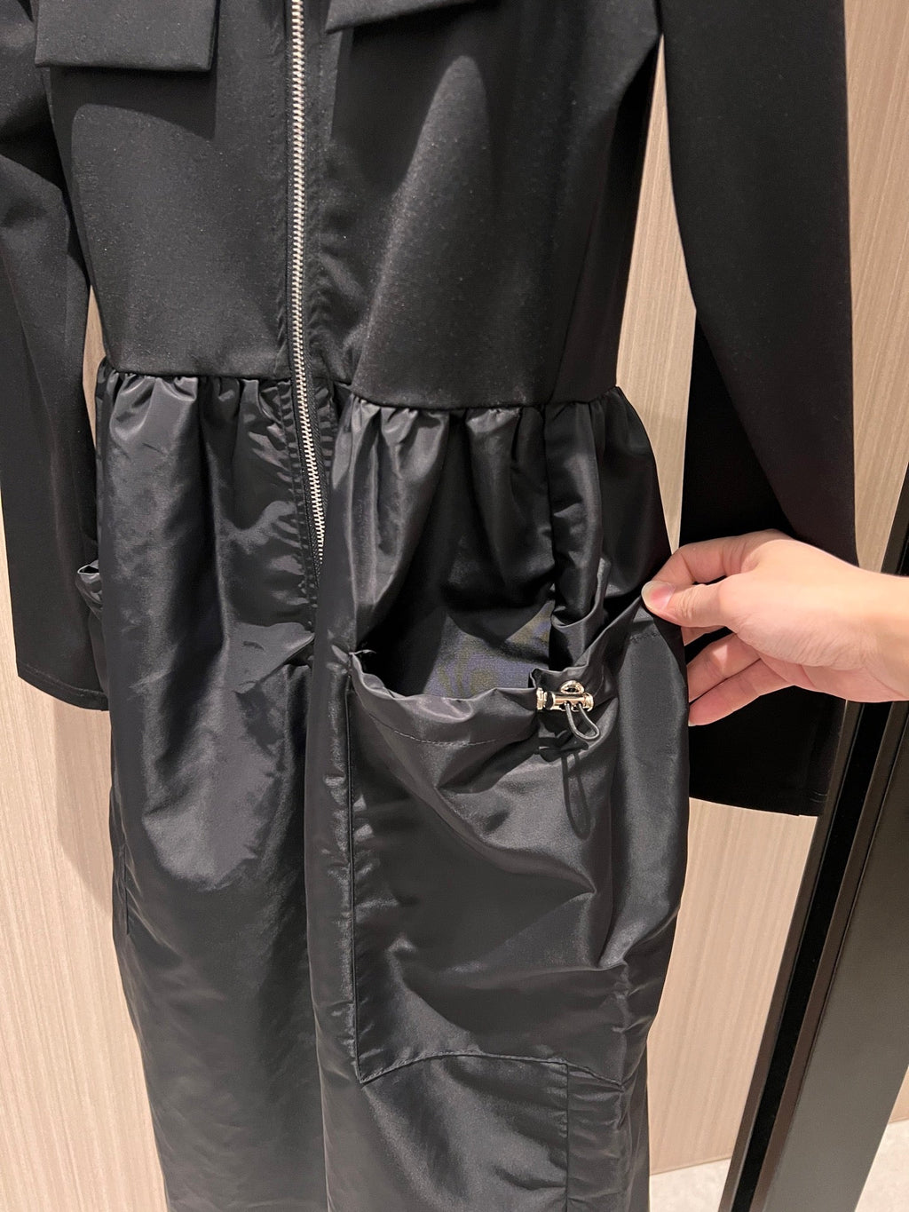 Prada Dress Black Cotton Polyester