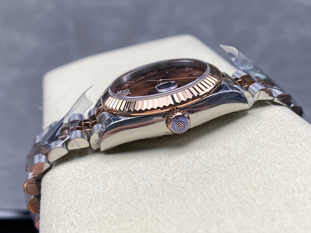 Rolex Datejust 31mm Pink Gold Chocolate Dial 278271