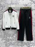 Gucci 25 Sport Suit Black White Acetate