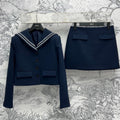 CD 25 Suit Navy Blue Polyester