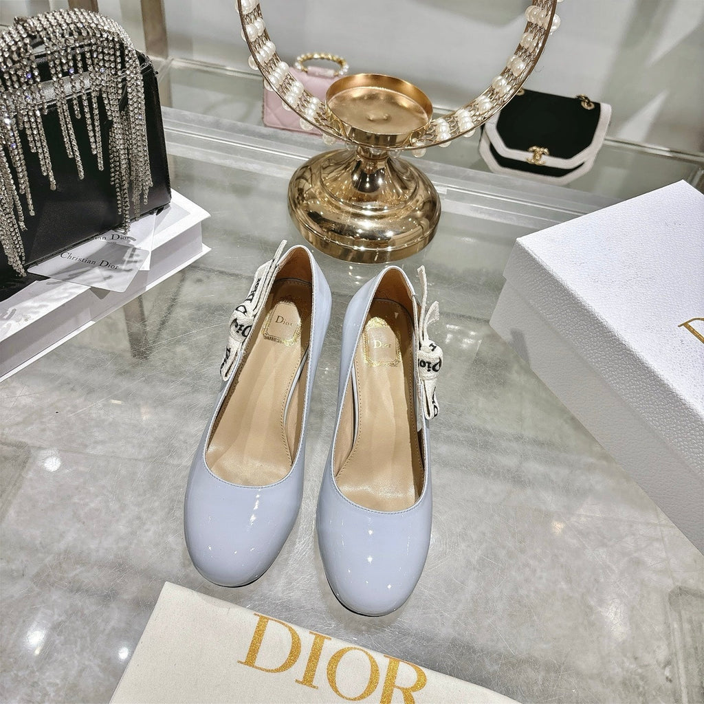 CD 26 Lolita High-Heeled 85 Baby Blue  Patent Leather 679732