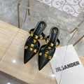 Valentino Pump Mule Heels 65mm Sheepskin 239589