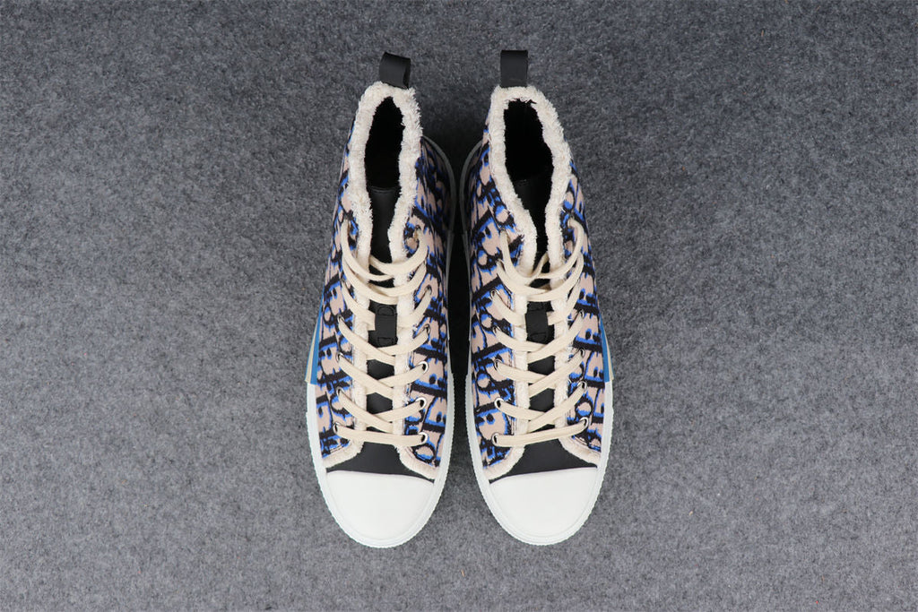 Dior B23 High 'Beige Black Navy Tapestry'